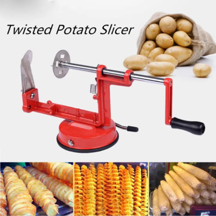 Spiral Potato Slicer – Make Fun, Twisty Snacks in Seconds