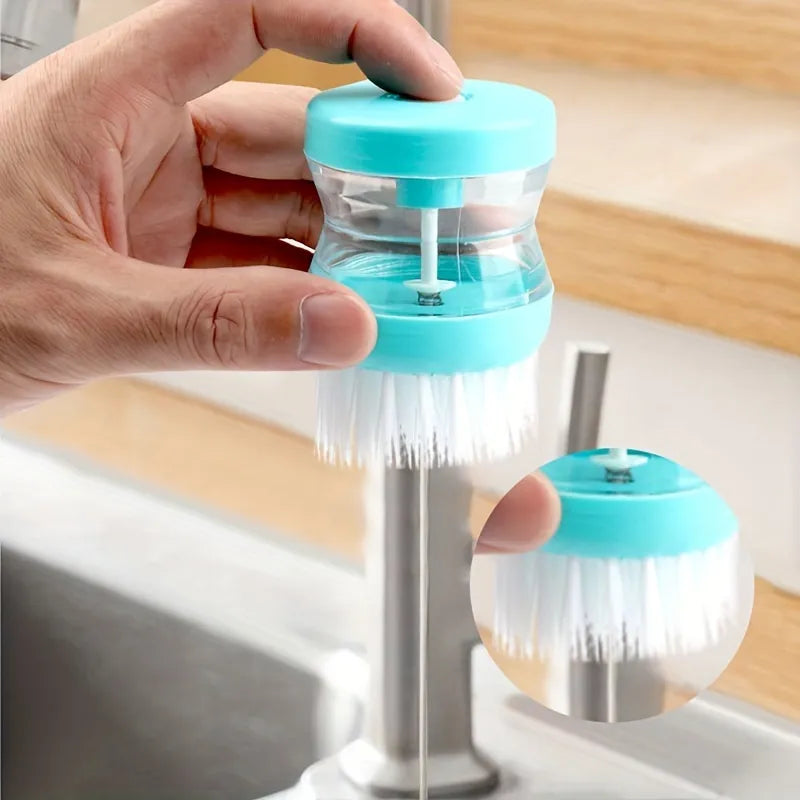 Dish Brush with Soap Dispenser