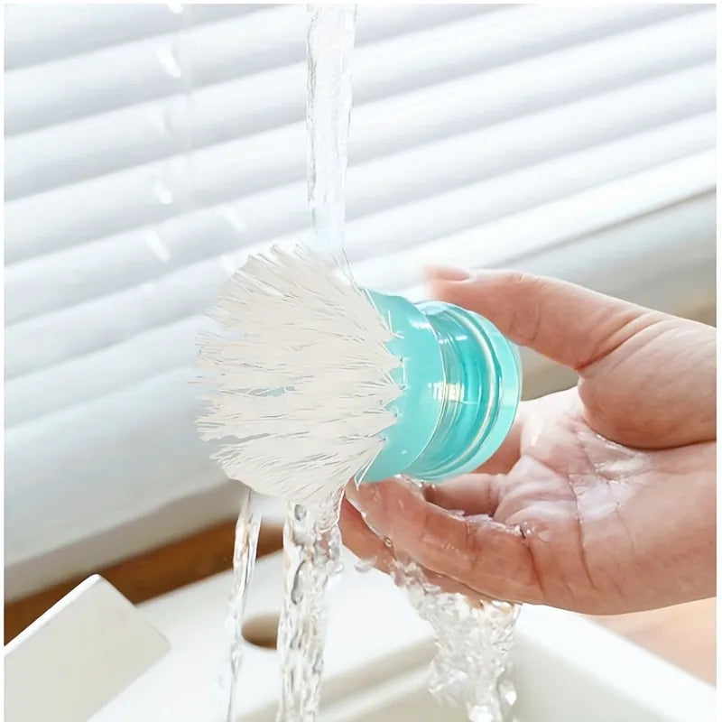 Dish Brush with Soap Dispenser
