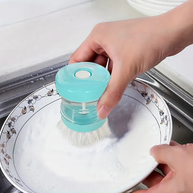 Dish Brush with Soap Dispenser