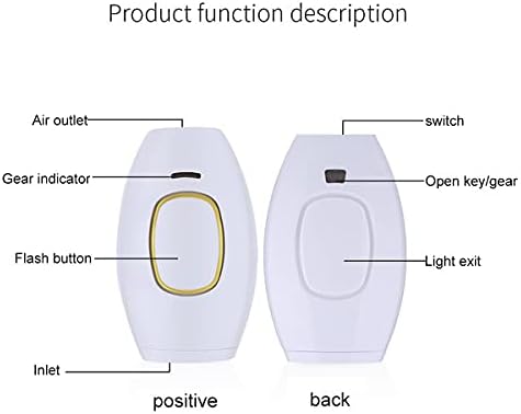 Body Laser IPL Mini Hair Removal – Portable Electric Device for Men & Women