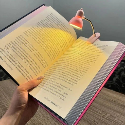 Portable Study Book Lamp β Clip-On Flexible LED Reading Light