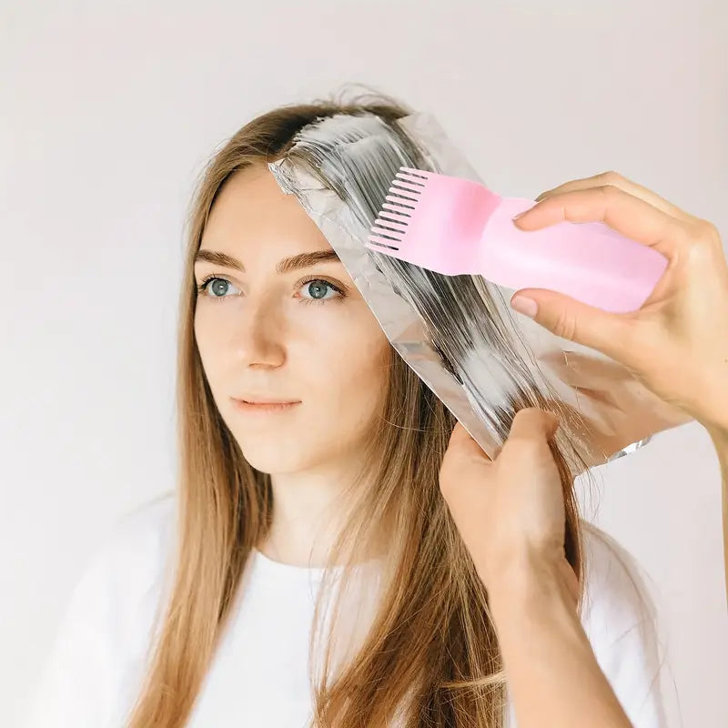 Root Comb Applicator Bottle – For Hair Dye, Oil & Shampoo