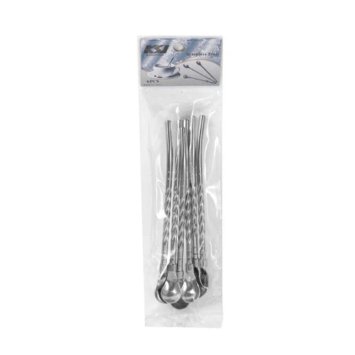 Stainless Steel Straw Spoons – Sip Scoop in Style