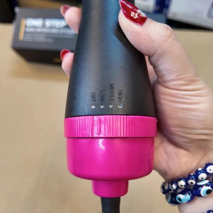 All-in-One Hair Dryer Brush – Smooth, Straighten & Curl Effortlessly