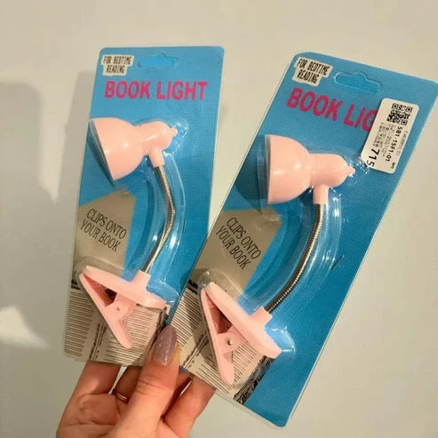 Portable Study Book Lamp β Clip-On Flexible LED Reading Light