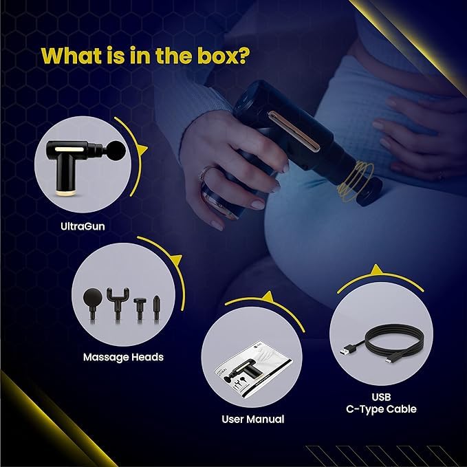 Mini Muscle Massager Gun – Deep Tissue Pain Relief