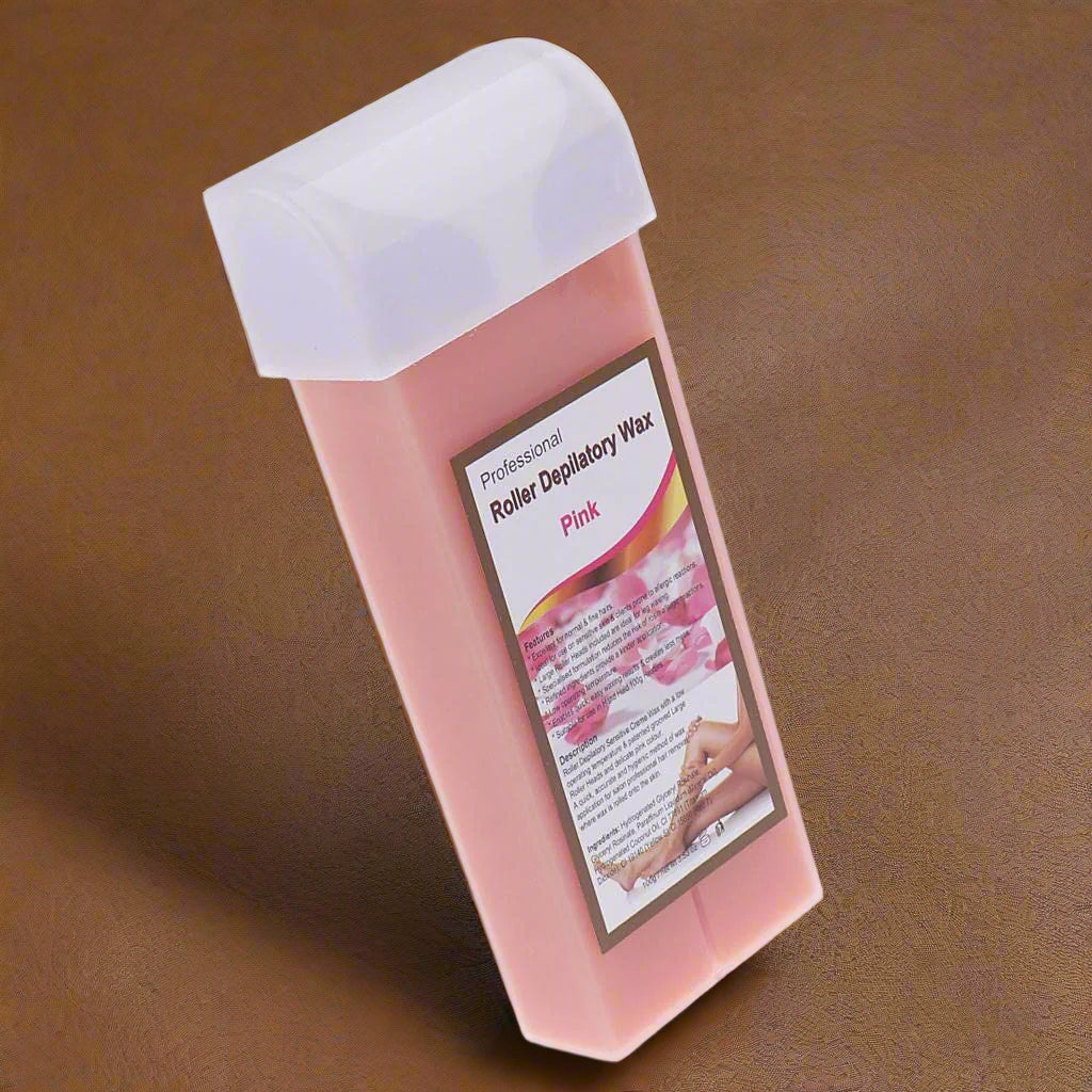 SilkSmooth – Professional Pink Roller Wax for Sensitive Skin