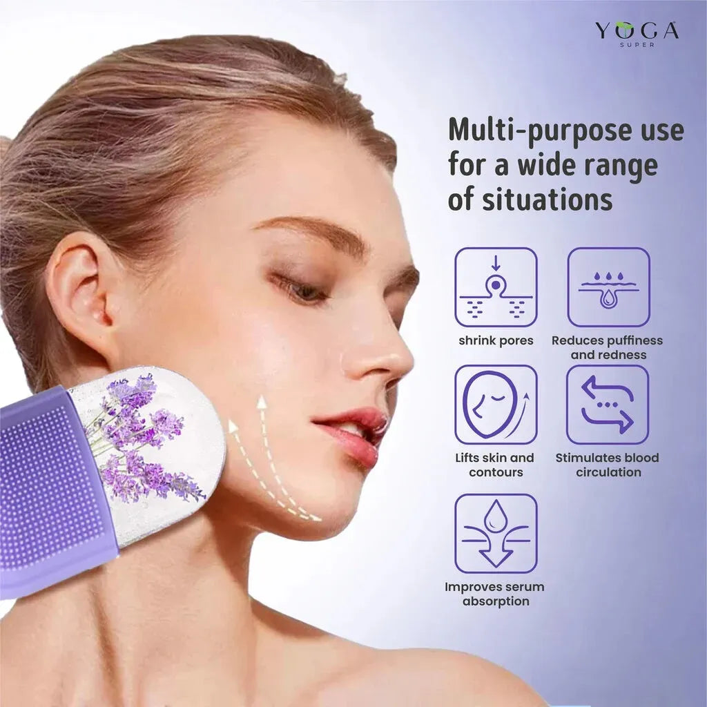 Facial Beauty - Silicone Ice Cube Face Roller