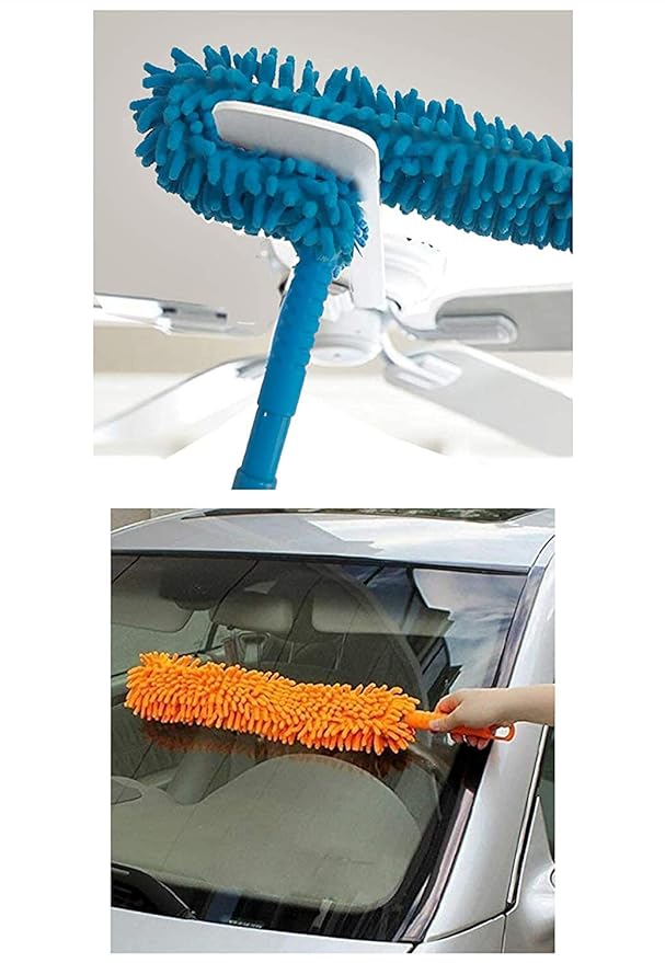 Foldable Microfiber Fan Cleaning Duster β Quick & Easy Dust Removal for Home & Kitchen
