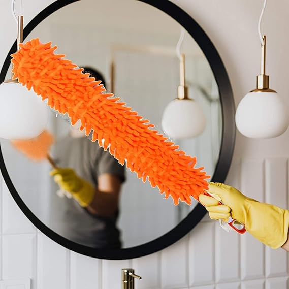 Foldable Microfiber Fan Cleaning Duster β Quick & Easy Dust Removal for Home & Kitchen