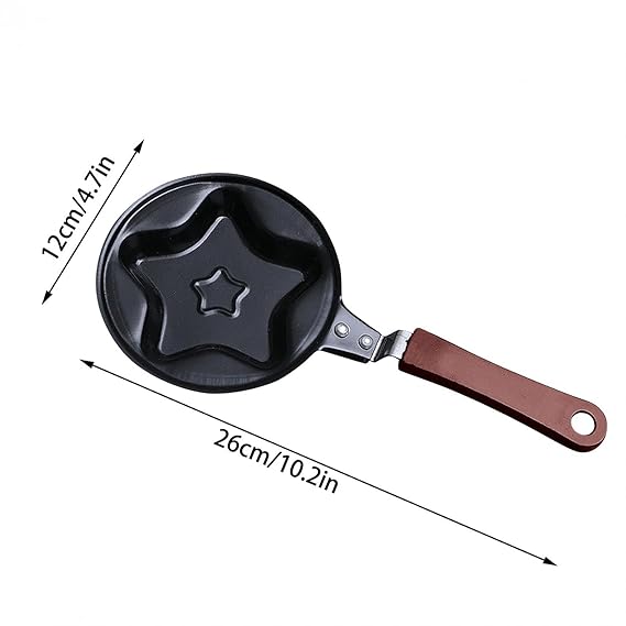 Creative Mini Nonstick Egg Frying Pan – Fun Shapes for Perfect Eggs