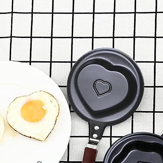 Creative Mini Nonstick Egg Frying Pan – Fun Shapes for Perfect Eggs