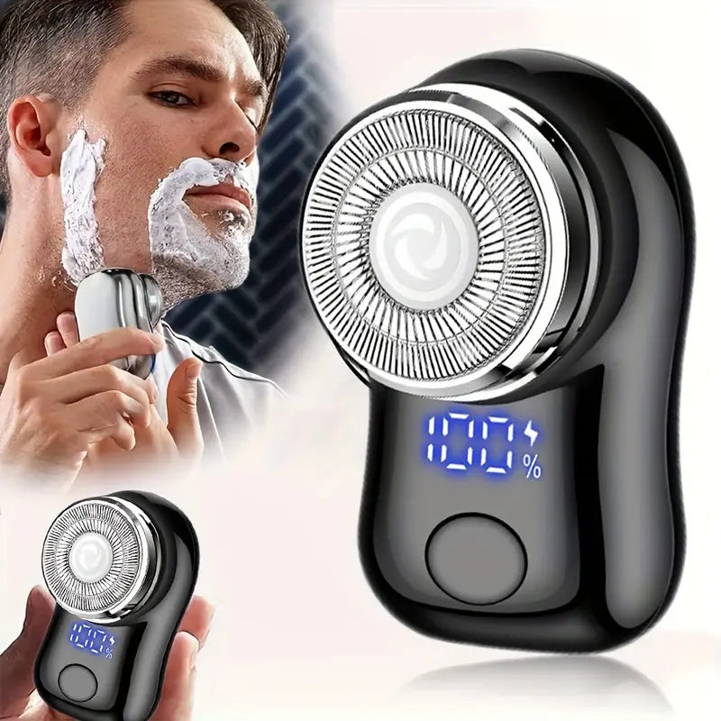 EdgeMate Pocket Shaver – Sleek, Travel-Ready Grooming Tool