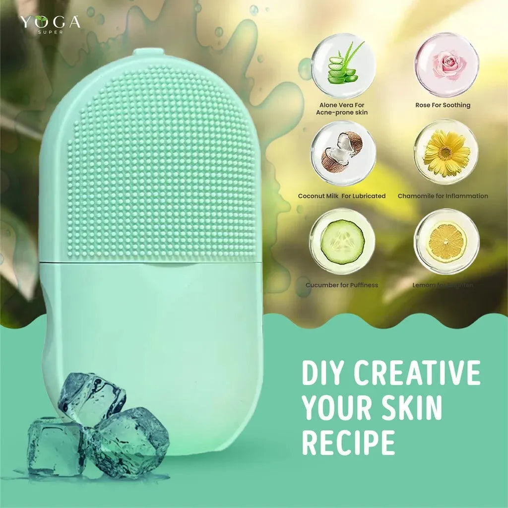 Facial Beauty - Silicone Ice Cube Face Roller