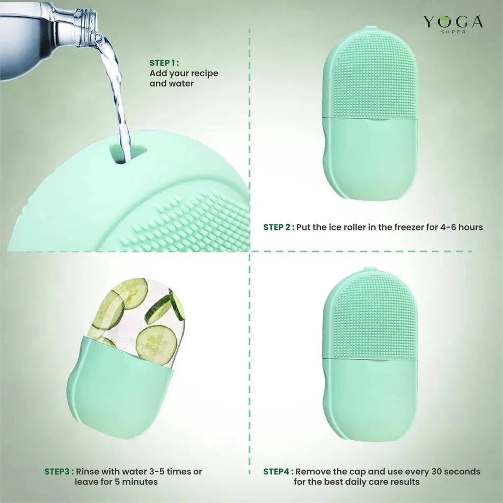 Facial Beauty - Silicone Ice Cube Face Roller
