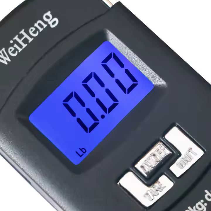 Portable Electronic Luggage Scale–Travel Weight Measuring Tool