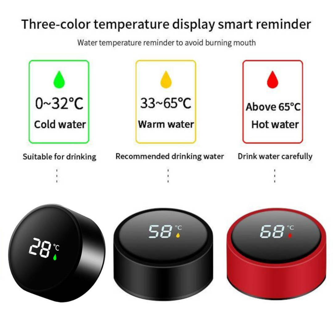 Smart LED Temperature Display Cup – 500 ml