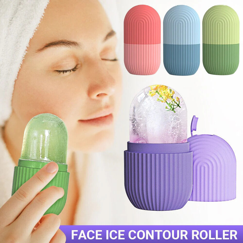Facial Beauty - Silicone Ice Cube Face Roller
