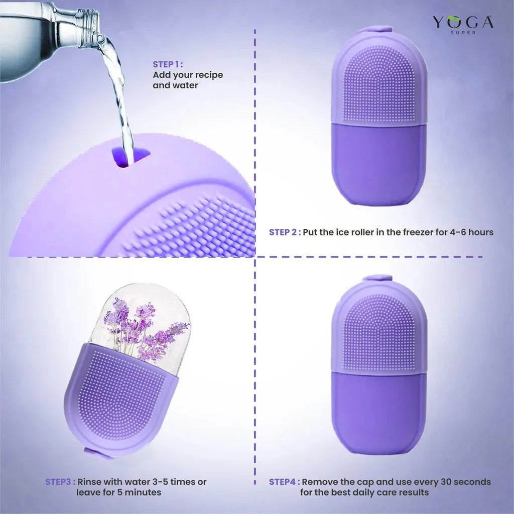 Facial Beauty - Silicone Ice Cube Face Roller