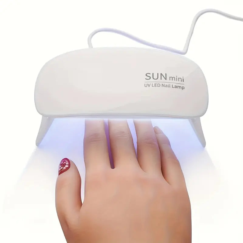 Sun Mini UV LED Nail Lamp – Portable Gel Nail Dryer for Quick Curing
