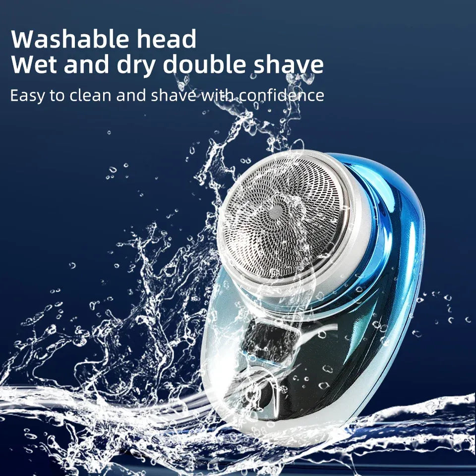 EdgeMate Pocket Shaver – Sleek, Travel-Ready Grooming Tool
