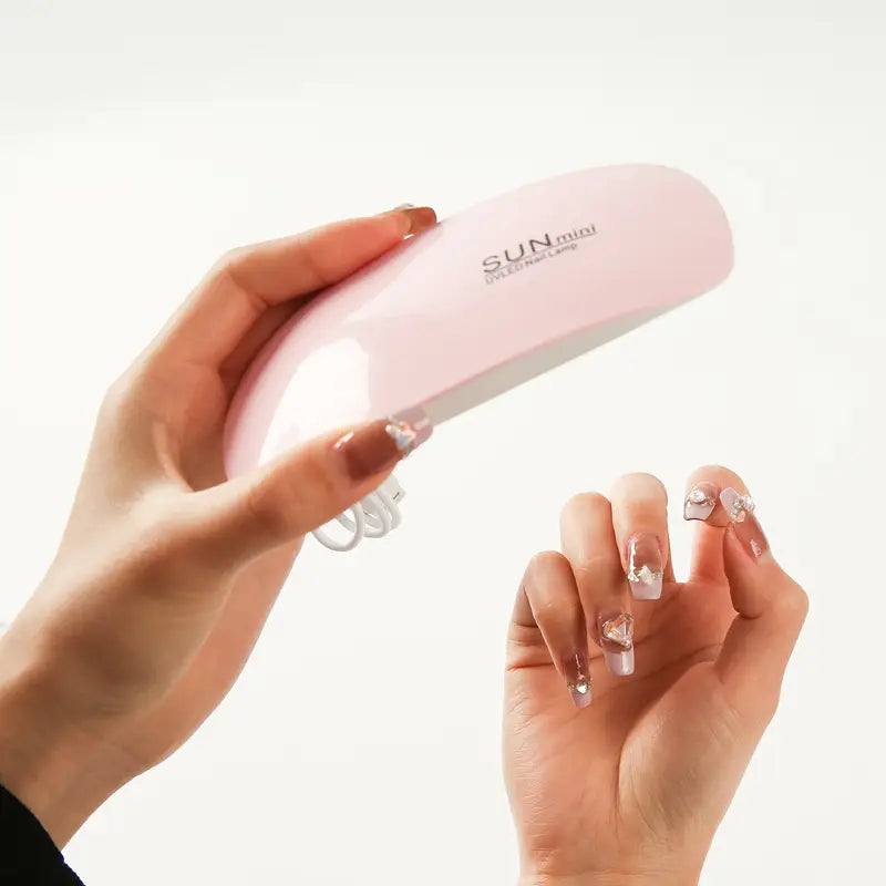 Sun Mini UV LED Nail Lamp – Portable Gel Nail Dryer for Quick Curing