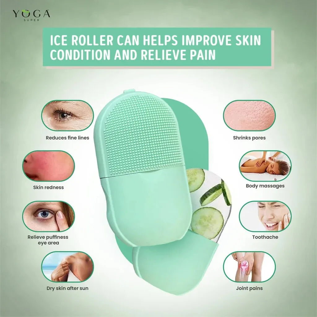 Facial Beauty - Silicone Ice Cube Face Roller