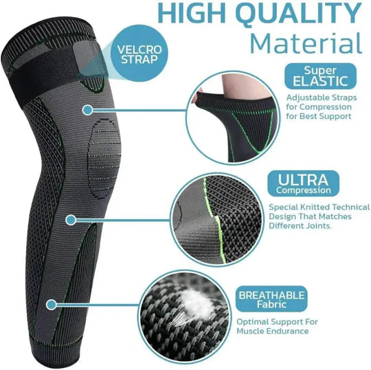 Compression Knee Pad with Strap – Support & Comfort On the Go