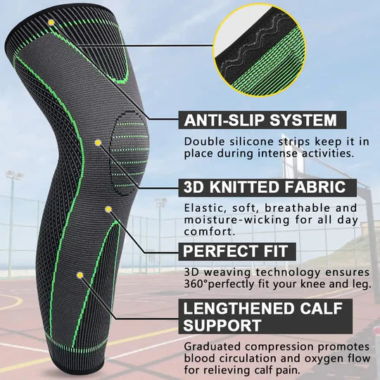 Compression Knee Pad with Strap – Support & Comfort On the Go