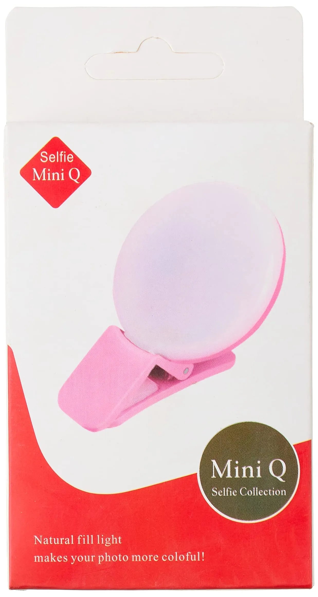 Rechargeable Clip-on Selfie Ring Mini Q Light