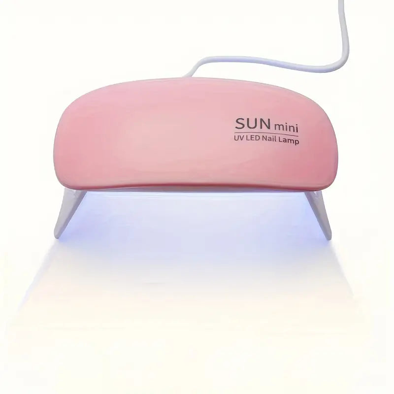 Sun Mini UV LED Nail Lamp – Portable Gel Nail Dryer for Quick Curing