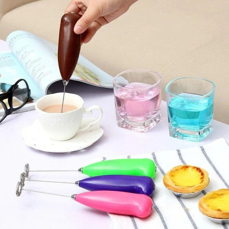 Mini Electric Coffee Beater & Milk Frother