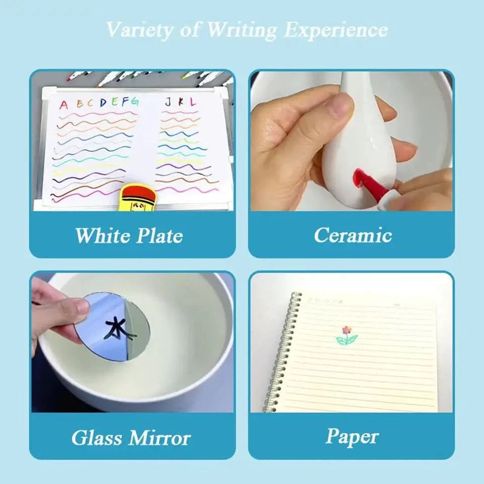 Magical Water Painting Markers Set With Spoon