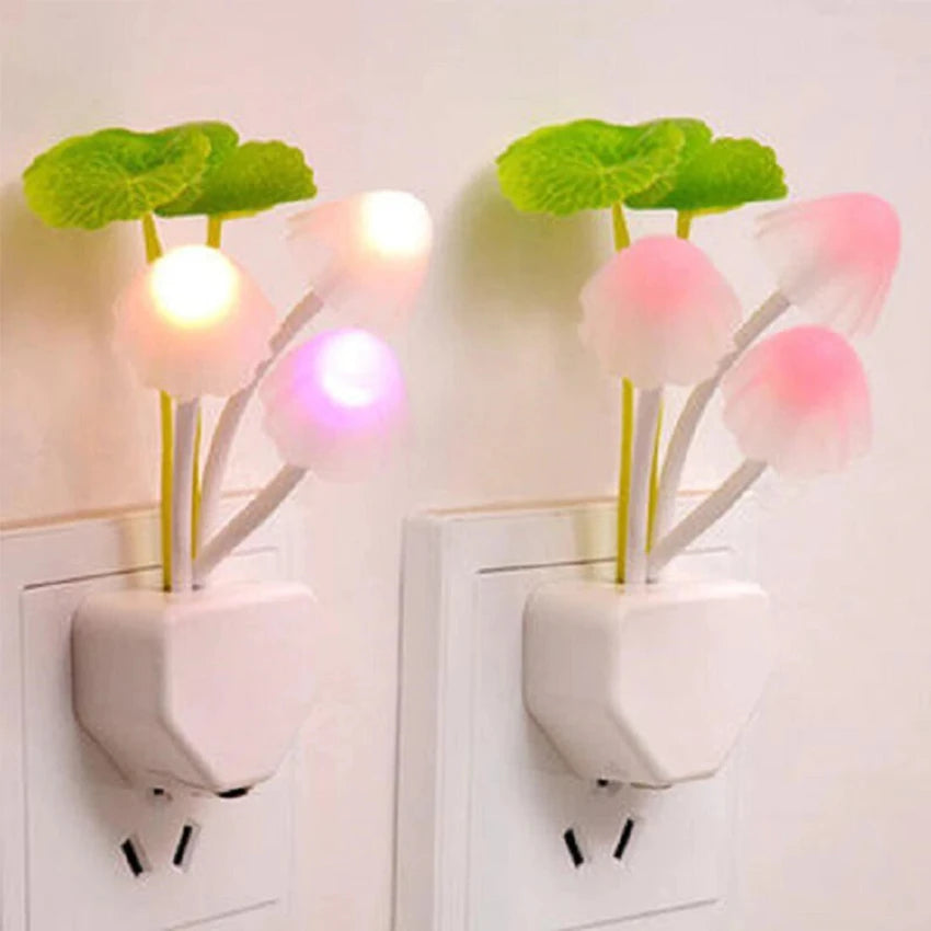 Magic Mushroom LED Night Light– Multicolor LED with Smart Sensor