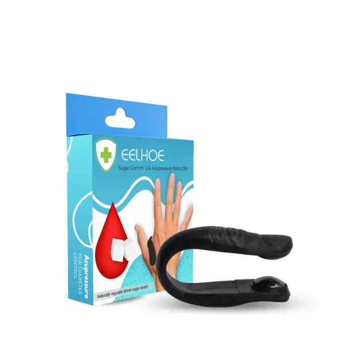 Sugar Control LI4 Acupressure Clip – Natural Relief for Sugar & Stress