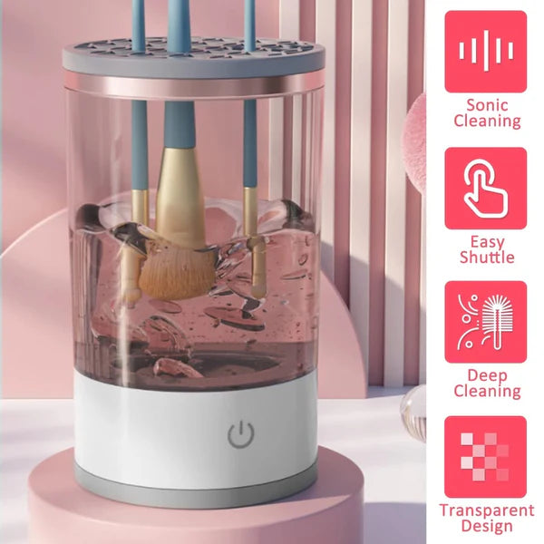 3-in-1 USB Electric Makeup Brush Cleaner
