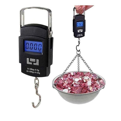 Portable Electronic Luggage Scale–Travel Weight Measuring Tool