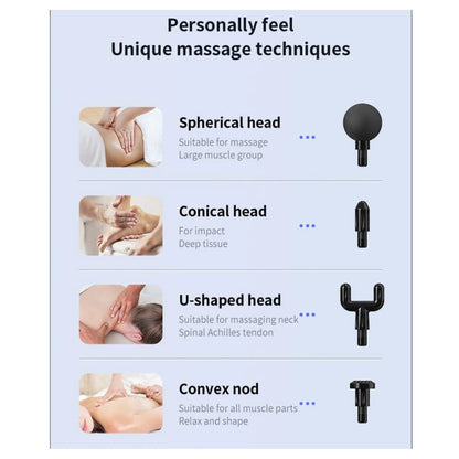 Mini Muscle Massager Gun – Deep Tissue Pain Relief