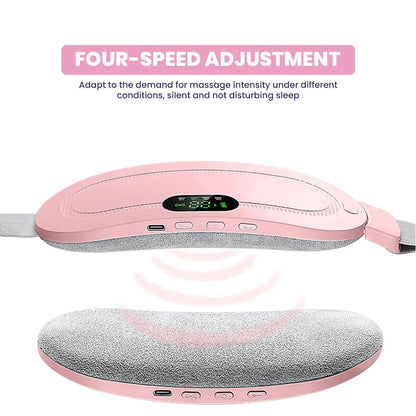 Portable Heating & Massage Belt – Comfort for Cramps & Back Tension