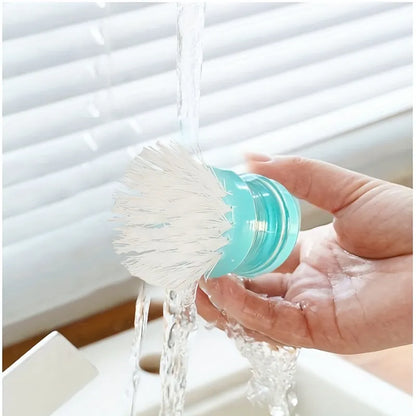 Dish Brush with Soap Dispenser