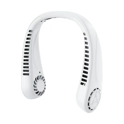 Portable Bladeless Neck Fan – USB Rechargeable & Hands-Free Cooling