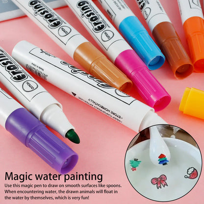 Magical Water Painting Markers Set With Spoon