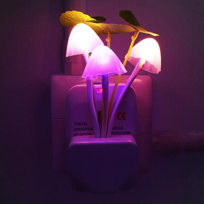 Magic Mushroom LED Night Light– Multicolor LED with Smart Sensor