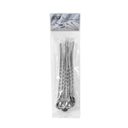 Stainless Steel Straw Spoons – Sip Scoop in Style
