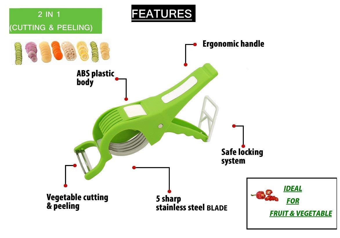5-Blade Vegetables & Fruits Cutter