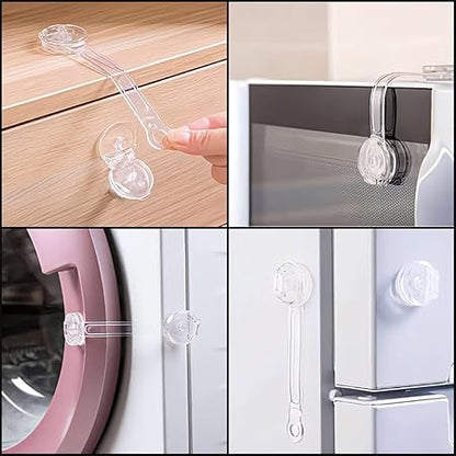 Silicone Cabinet Safety Lock | Pack of 3