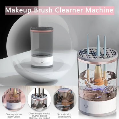 3-in-1 USB Electric Makeup Brush Cleaner