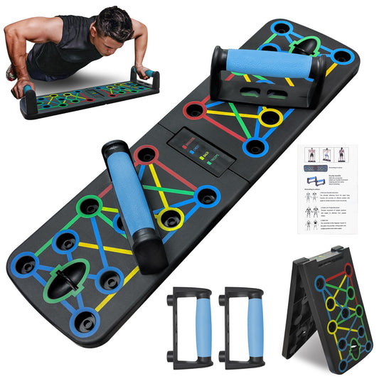 Multi-Function Color-Coded Push-Up Board