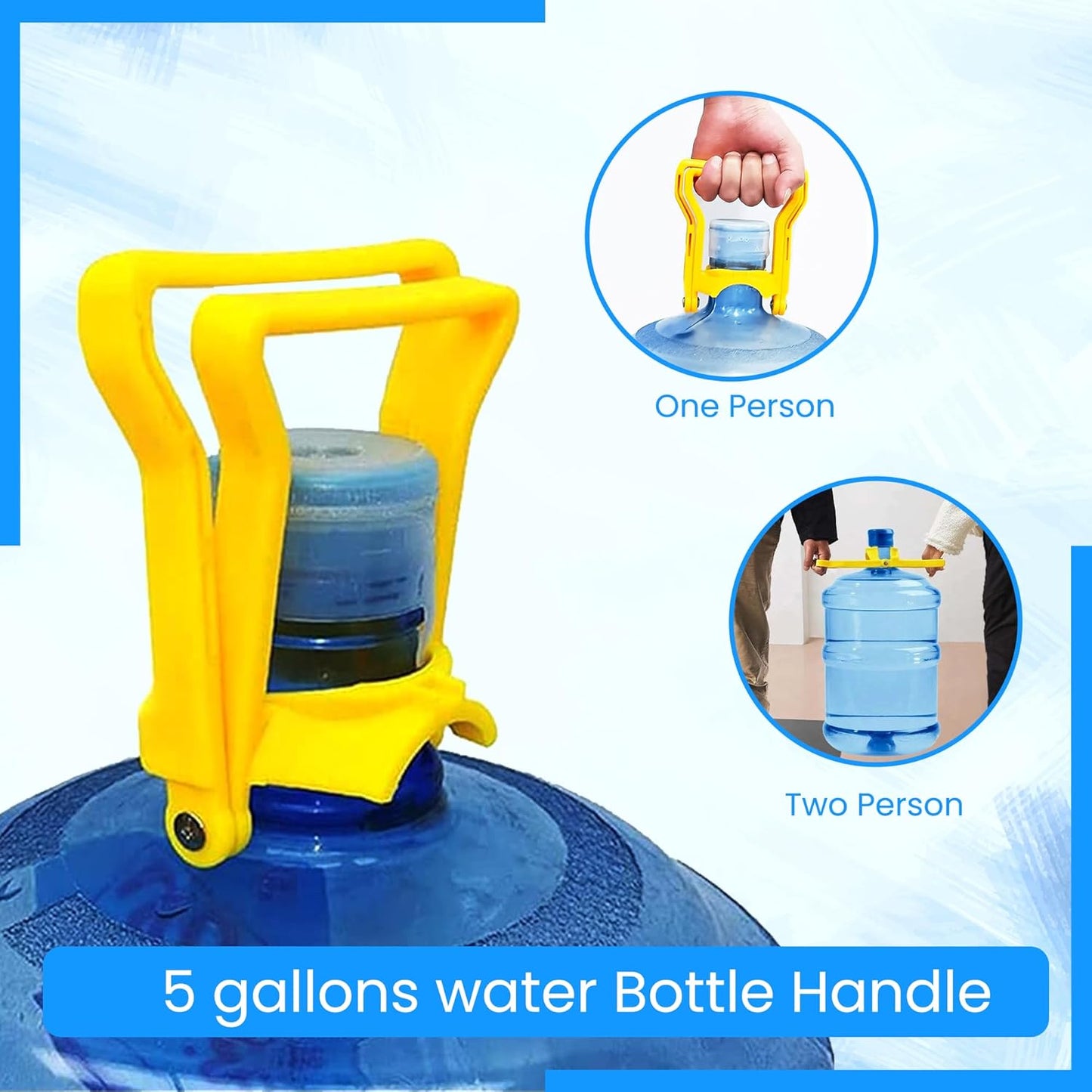Drinking-Water Bottle Carrier Handle – Strong & Easy Bottle Lifter